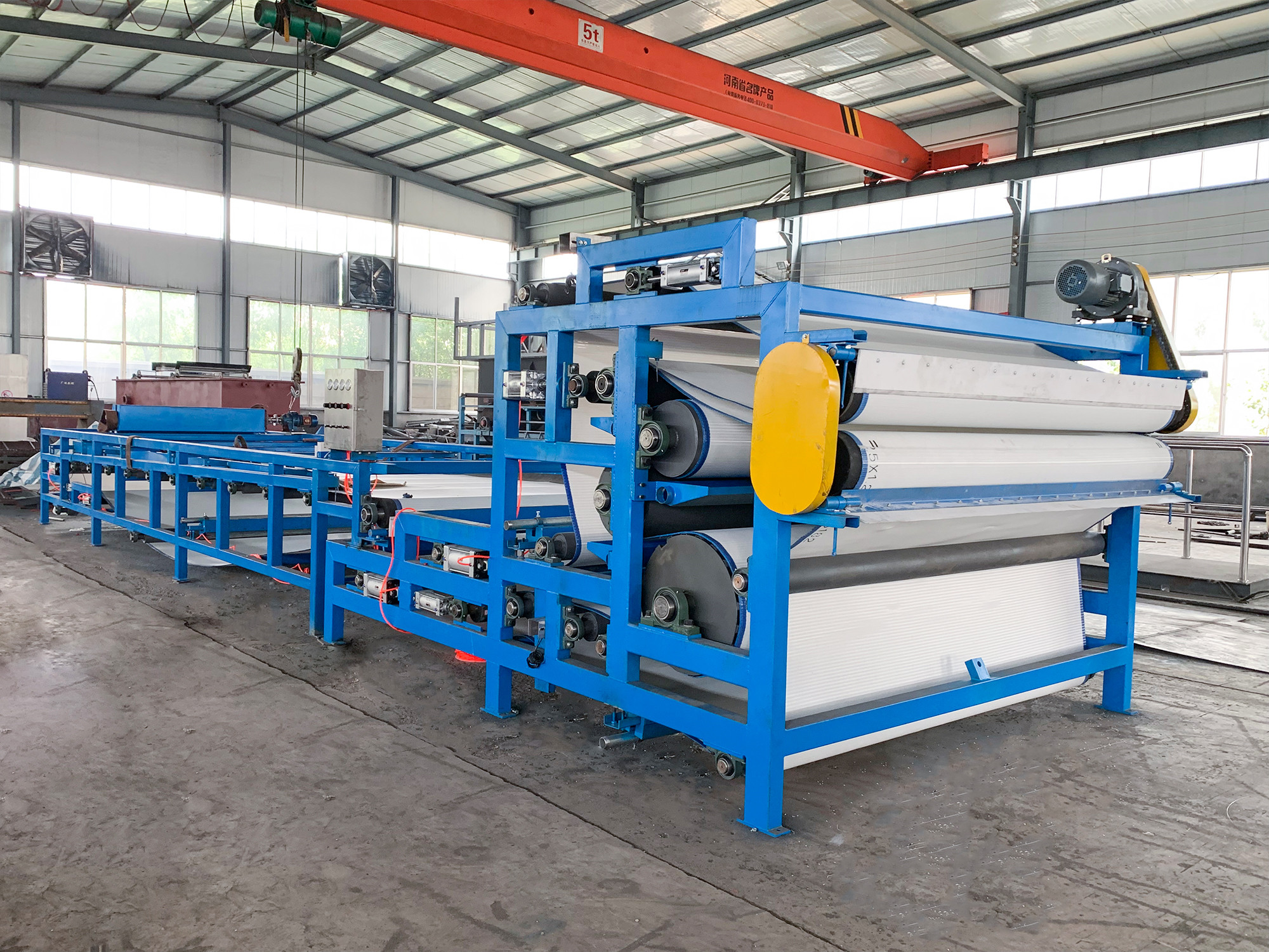 帶式壓濾機 帶式壓濾機