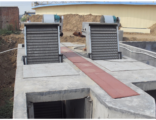 回轉式格柵除污機